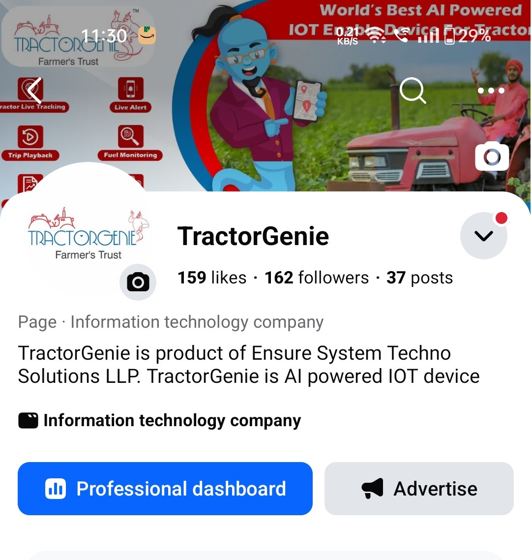 Tractor Genie FB Profile